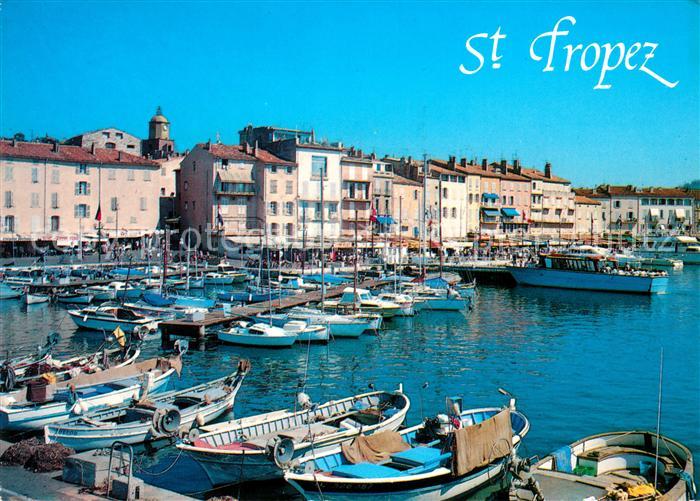 Saint Tropez Var Vue generale du port