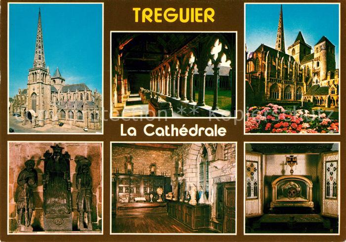 Treguier Cotes d Armor La Cathedrale St Tugdual Details