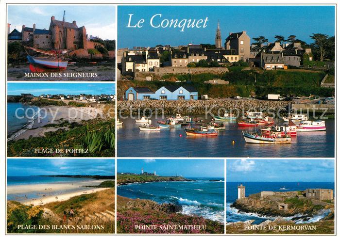 Le Conquet Maison des Seigneurs Place de Portez et des Blancs Sablons Pointe Sai