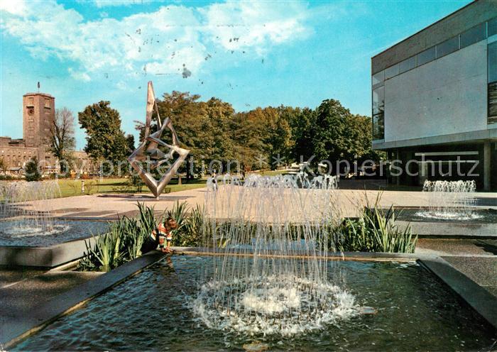 Stuttgart Kleines Haus Springbrunnen