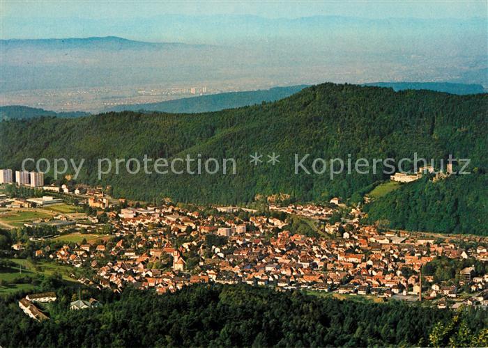 Waldkirch Breisgau Fliegeraufnahme