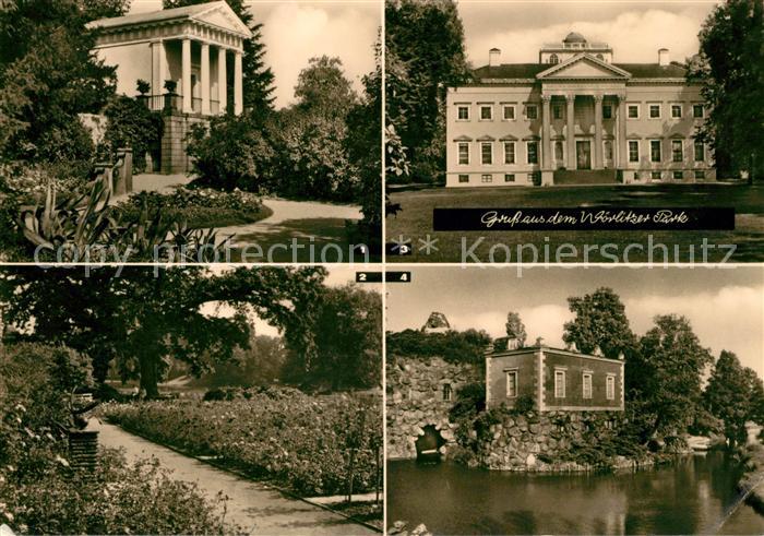 Woerlitz Floratempel Roseninsel Sonnenuhr Schlossmuseum Der Stein