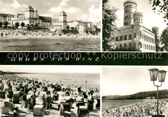 Binz Ruegen Strandpartien Hotels Schloss