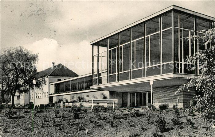 Bad Wimpfen Kurmittelhaus mit Liegehalle