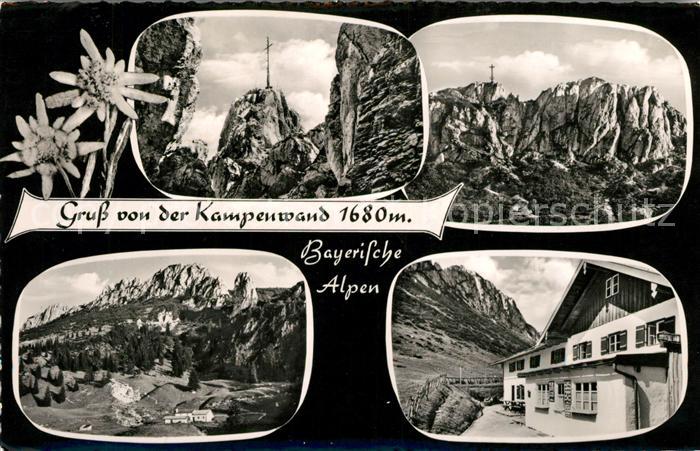 Kampenwand Chiemgau Gebirgspanorama Bayerische Alpen Berggasthof