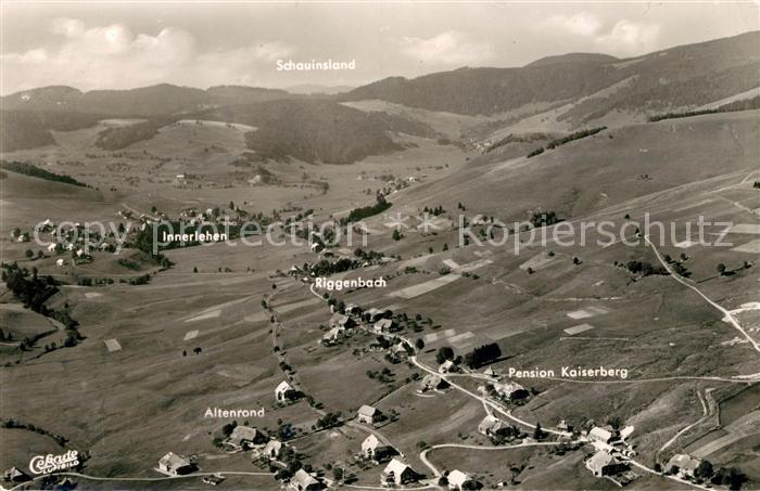 Bernau Schwarzwald Hans Thoma Tal Schauinsland Fliegeraufnahme