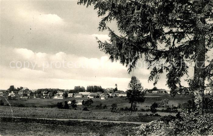 Hoechenschwand Schwarzwald BW Panorama Kurort im Schwarzwald