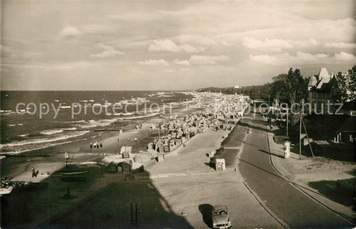 Kuehlungsborn Ostseebad Strandpromenade