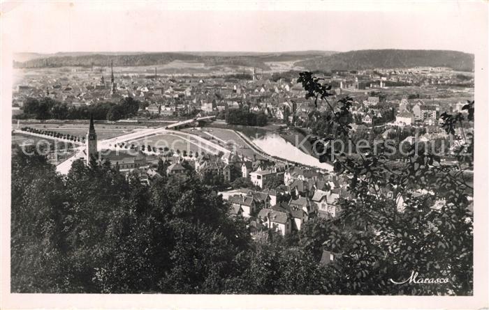 SAARBRueCKEN Saarland Teilansicht Stadtpanorama