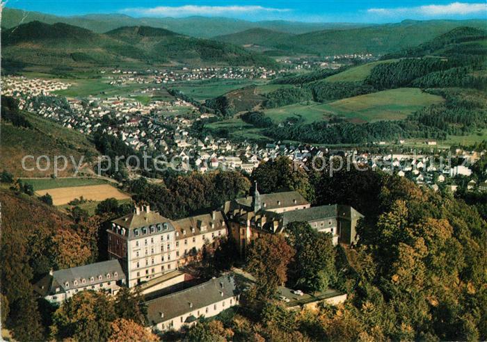 Laasphe BAD LAASPHE NRW Schloss Wittgenstein Fliegeraufnahme