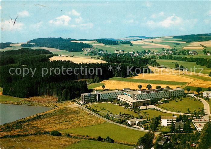 Bad Steben BfA Klink Franken Fliegeraufnahme