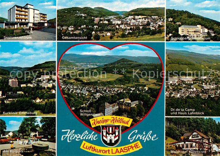 Laasphe BAD LAASPHE NRW Seniorenzentrum Kurklinik Kurpark Schloss Wittgenstein S