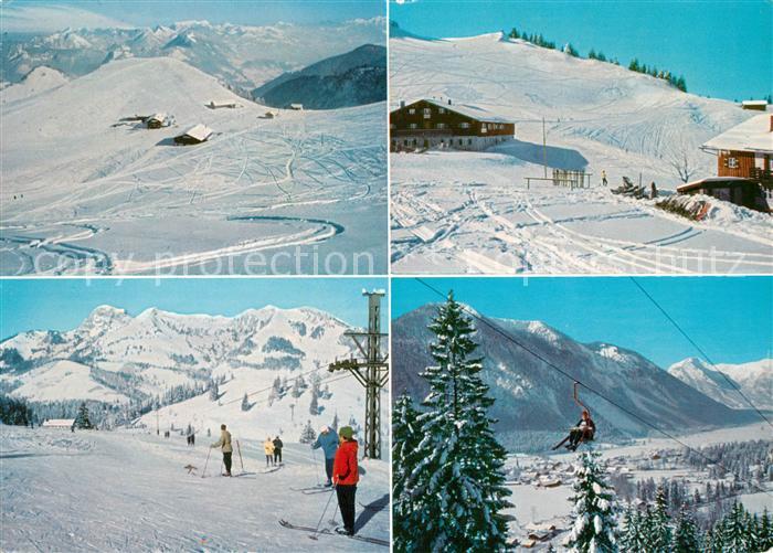 Bayrischzell Wintersportplatz Sudelfeld Mangfallgebirge