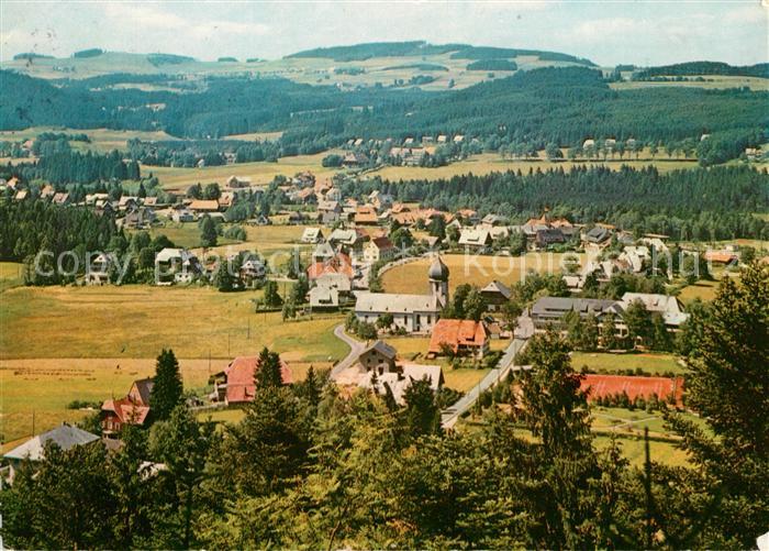 Hinterzarten Breisgau-Hochschwarzwald BW Landschaftspanorama Schwarzwald