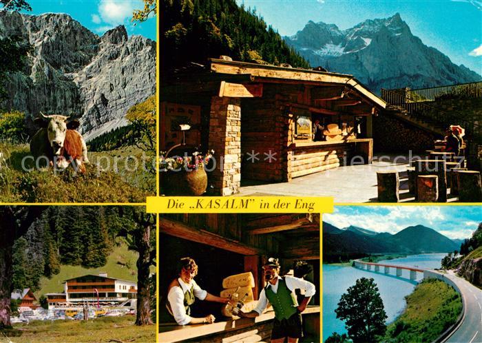 Eng Hinterriss Tirol Alpengasthof Alpencafe Eng Grosser Ahornboden Karwendelgebi