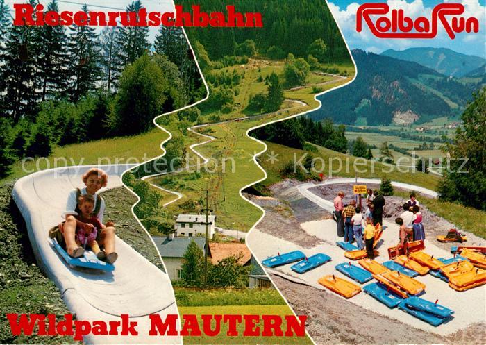 Mautern Steiermark Riesenrutschbahn Wildpark