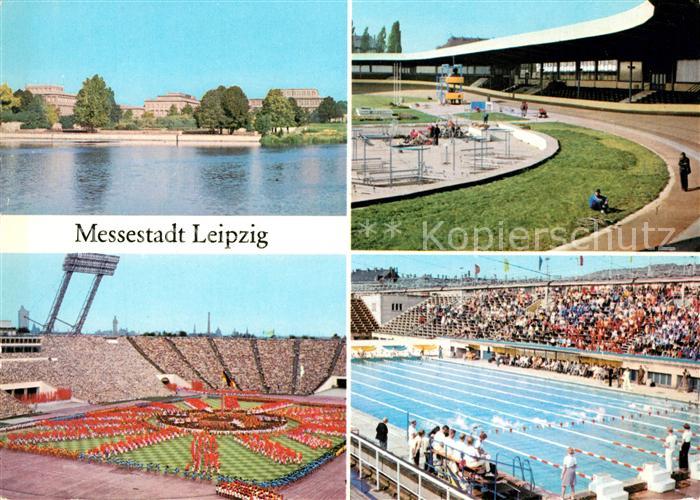 LEIPZIG Sachsen Elsterbecken Deutsche Hochschule Alfred Rosch Kampfbahn Zentrals