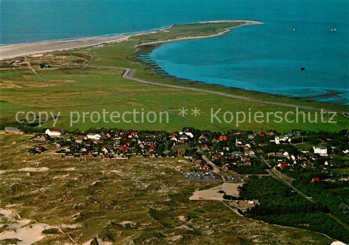 Norddorf Amrum Nordseeheilbad Nordseeinsel Fliegeraufnahme