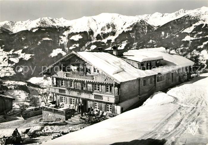 Zell Ziller Tirol Alpenhotel Enzianhof Wintersportplatz Alpen