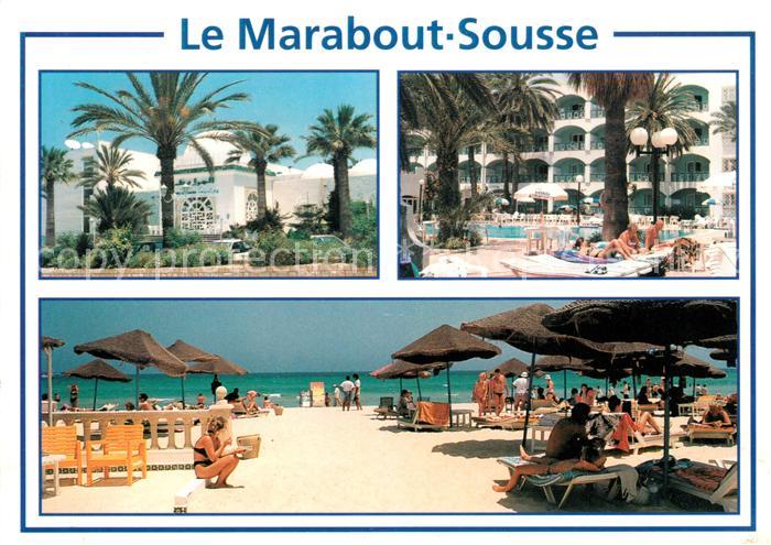 SOUSSE  Tunesie Hotel Le Marabout Plage Piscine