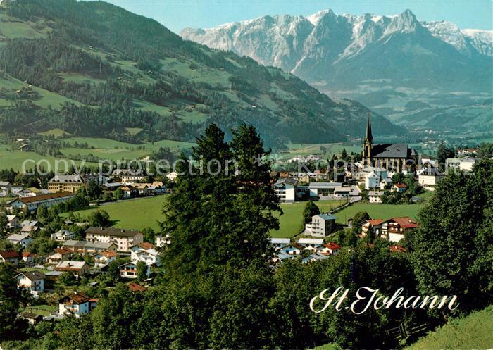 St Johann Pongau Panorama mit Tennengebirge
