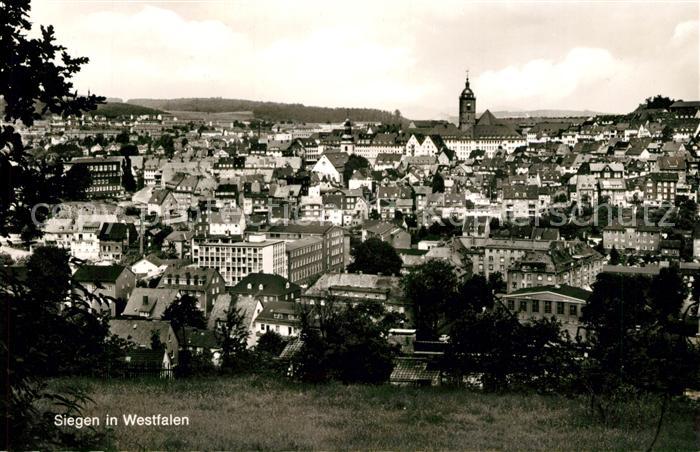 Siegen Westfalen Stadtpanorama