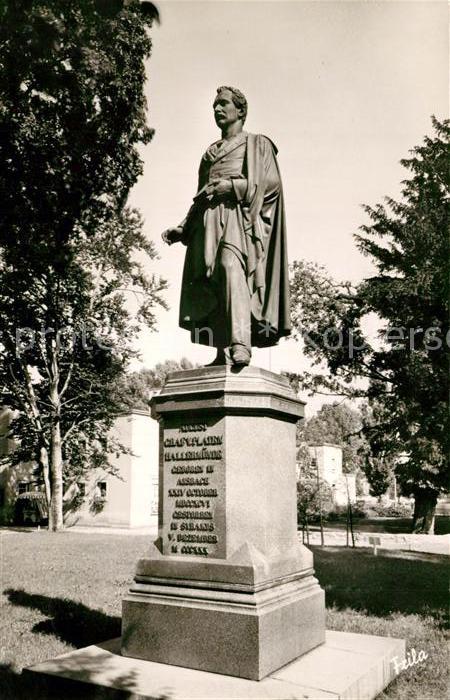 Ansbach Mittelfranken Platen Denkmal Statue