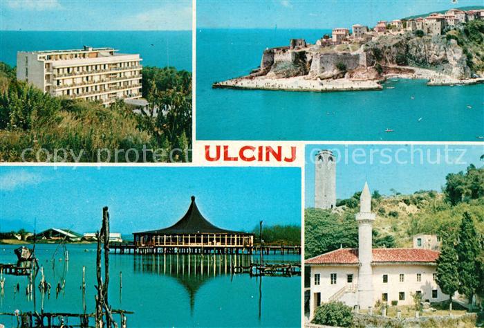 Ulcinj Teilansichten Kueste