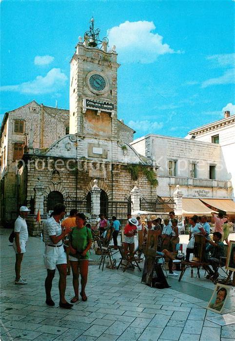 Zadar Zadra Zara Strassenkuenstler
