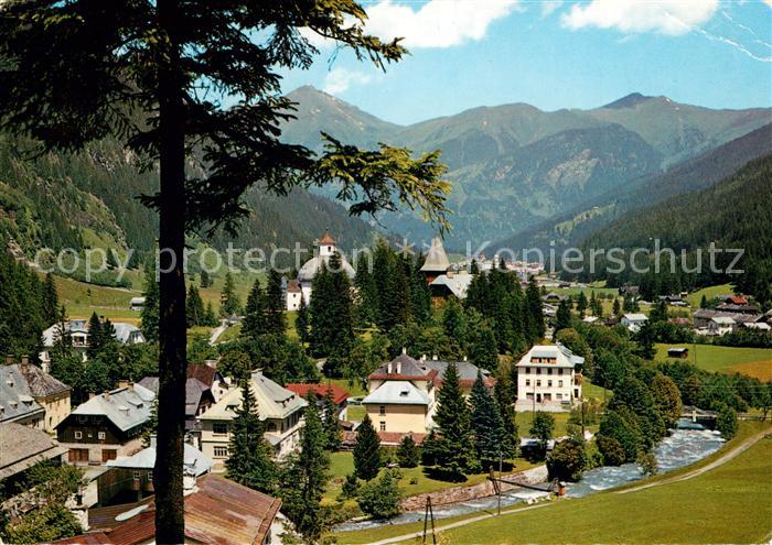 Boeckstein Panorama Gasteinertal an der Tauernbahn im Hintergrund Gamskarkogel A