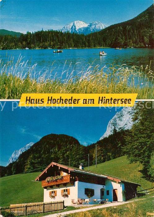 Ramsau Berchtesgaden Haus Hocheder am Hintersee Alpen