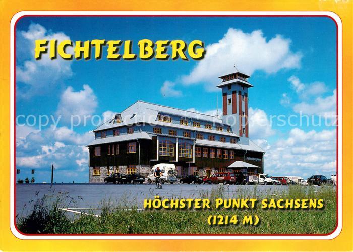 Oberwiesenthal Erzgebirge Fichtelberghaus Hoechster Punkt Sachsens