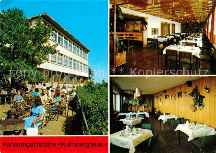 Saalfeld Saale Konsumgaststaette Kulmberghaus Gnomenbar Jaegerstube