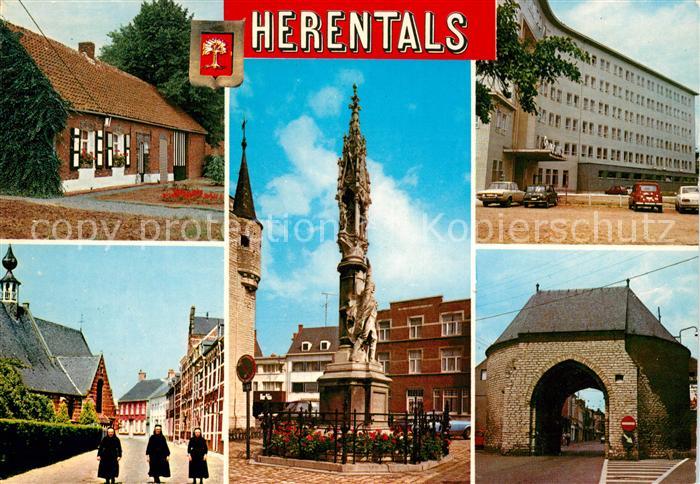 Herentals Wohnhaus Innenstadt Nonnen Denkmal Boerenkrijg Torbogen