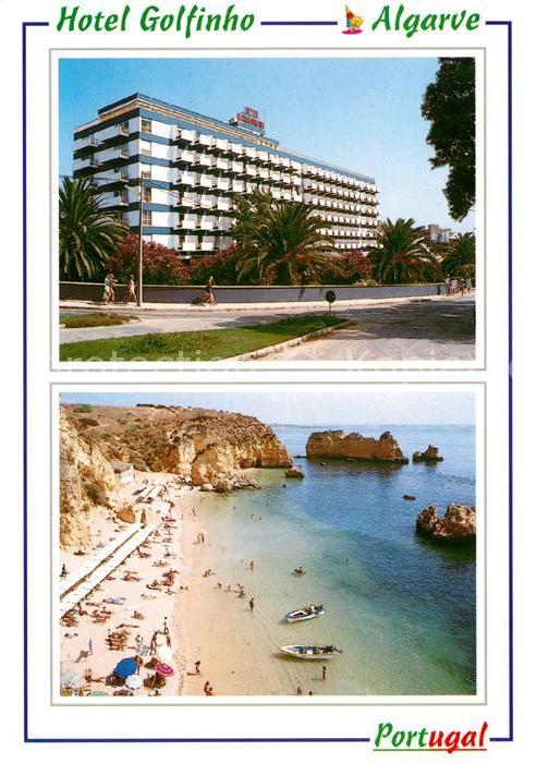 Lagos Algarve Portugal Hotel Golfinho Algarve Strand Kueste