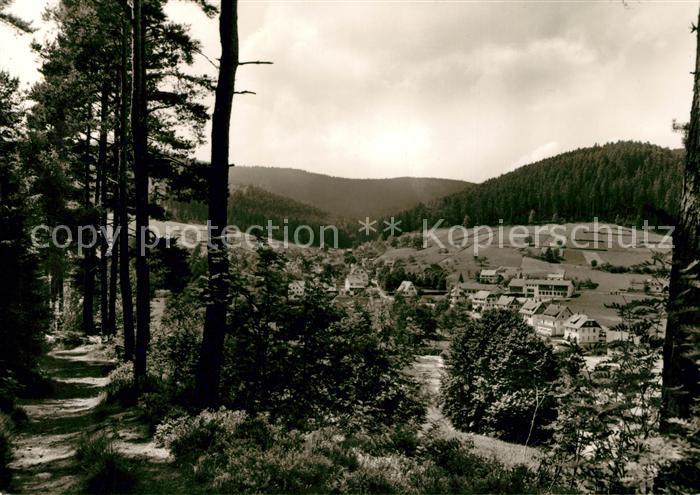 Enzkloesterle Panorama Luftkurort im Schwarzwald