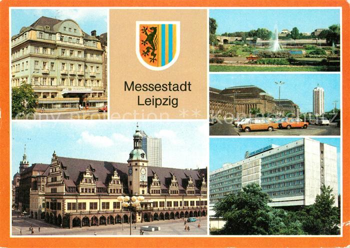 LEIPZIG Sachsen Interhotel International Altes Rathaus Deutsche Hochschule fuer