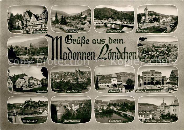 Wallduern und weitere Staedte im Madonnen Laendchen Bromsilber