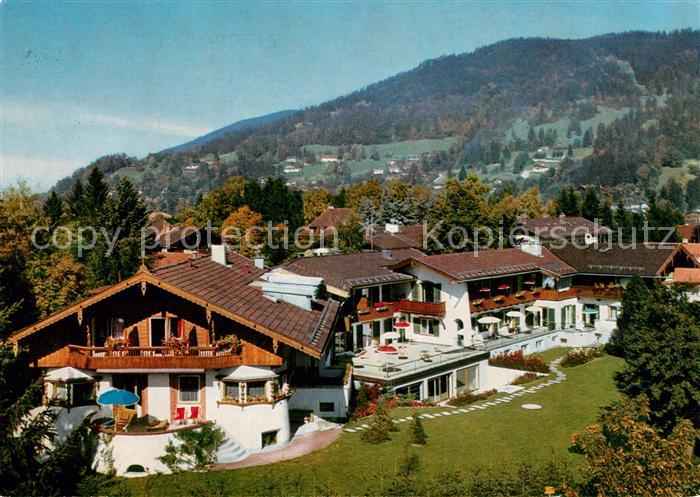 Rottach-Egern Teilansicht mit Kurhotels Pensionen