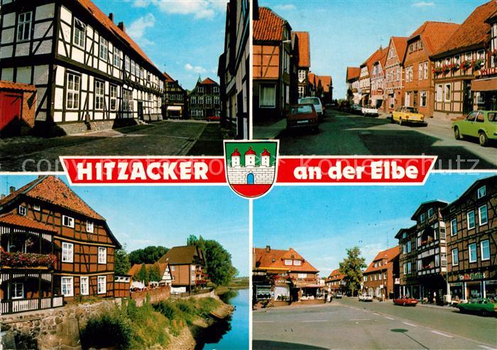Hitzacker Elbe Teilansichten Luftkurort im Naturpark Elbufer Drawehn Fachwerkhae