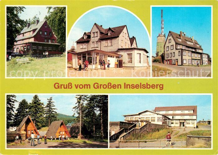 Schmalkalden Thueringen Grosser Inselsberg Ferienheim Haus am Reitstein HO Gasts