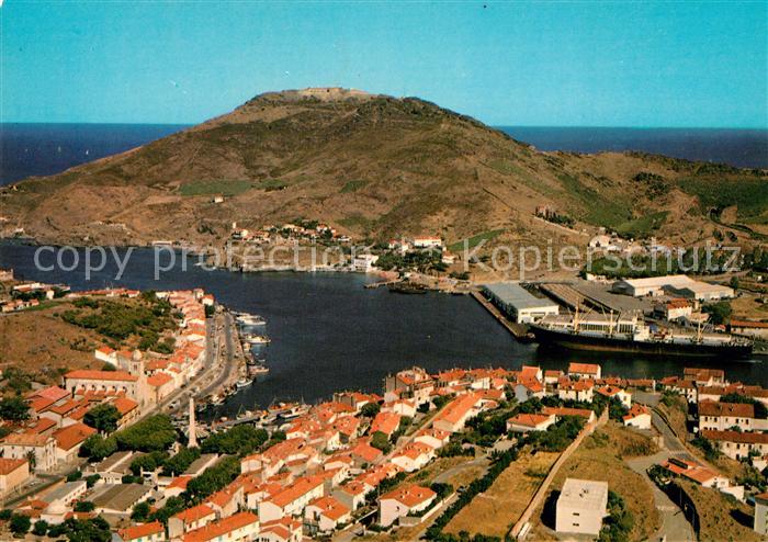 Port-Vendres La Cote Vermeille vue aérienne