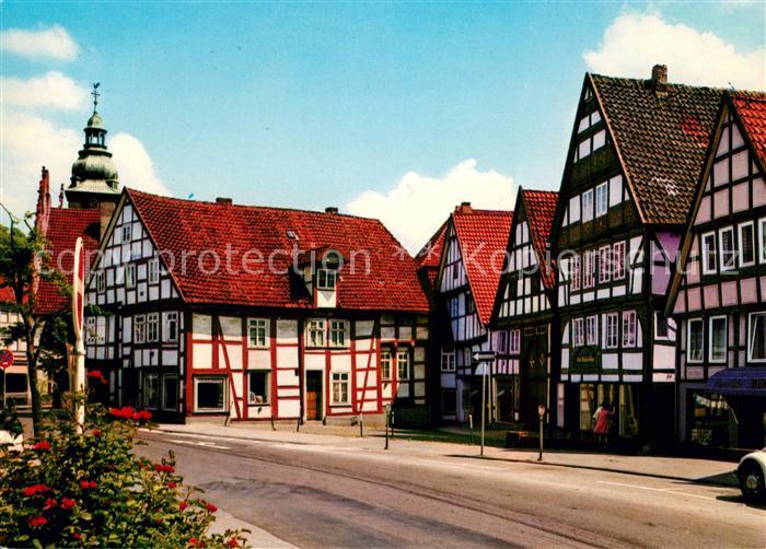 Bad Salzuflen Hinter der Wieke Fachwerkhaeuser