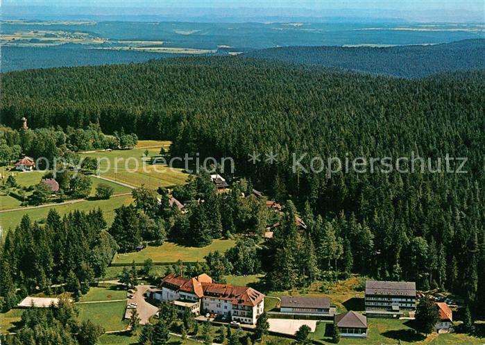 FREUDENSTADT BW Sanatorium Hohenfreudenstadt Schwarzwald Fliegeraufnahme