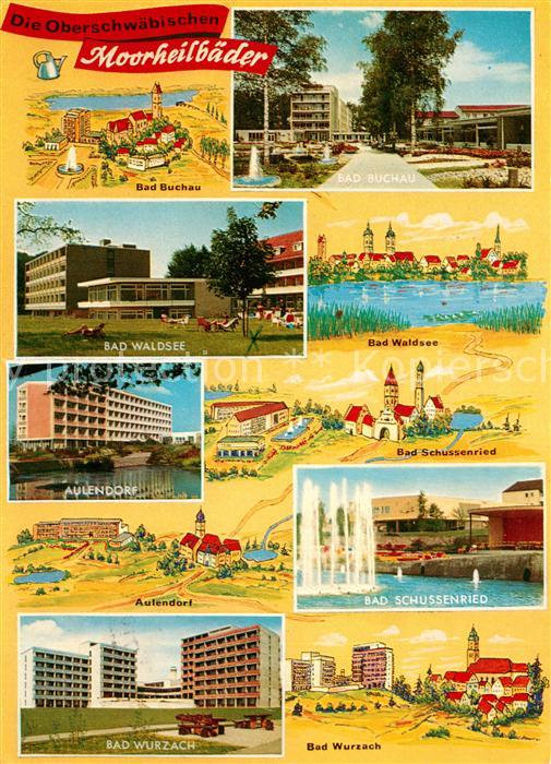 Bad Schussenried Die Oberschwaebischen Moorheilbaeder Bad Buchau Bad Waldsee Aul