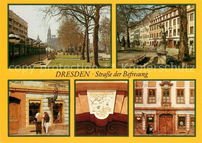 Dresden Strasse der Befreiung Denkmal