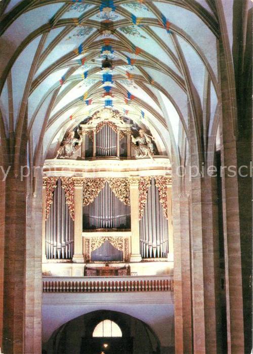 Freiberg Sachsen Dom Grosse Silbermannorgel