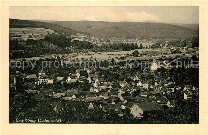 Bad Koenig Odenwald Panorama