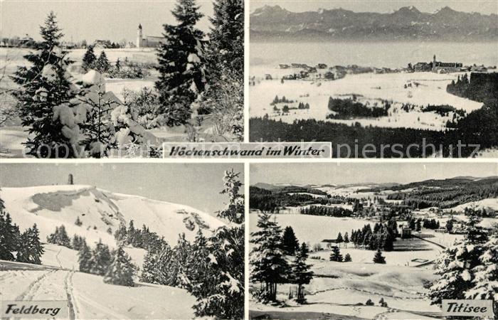 Hoechenschwand Schwarzwald BW Feldberg Titisee Winterlandschaften