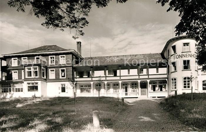 Hoechenschwand Schwarzwald BW Augensanatorium Sonnenhof
